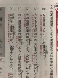 傍線部の文法的意味と活用形を答えよ という問題なのですが 傍線 Yahoo 知恵袋