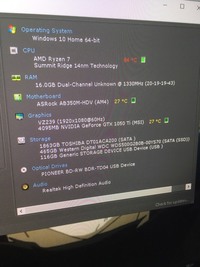 CPU温度が下がりません！ryzen72700を純正のリテールクーラーを