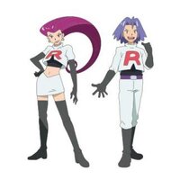 ポケモンのロケット団は 左が ムサシ で右が コジロウ と Yahoo 知恵袋