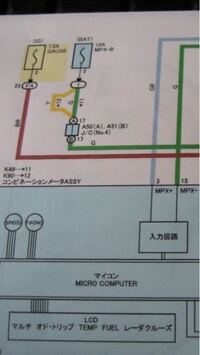 スピードメーター配線図なんですが この入力回路って書いてあ Yahoo 知恵袋