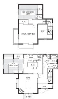 この家は何ｄｋでしょうか あとこの家の広さは一般的には金持ちの部類に入るのか貧乏 教えて 住まいの先生 Yahoo 不動産