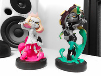 スプラトゥーン２のテンタクルズのアミーボです モノクロにカラー Yahoo 知恵袋