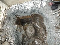 水道管の水漏れ施工ミス 外構工事の事故 教えて 住まいの先生 Yahoo 不動産