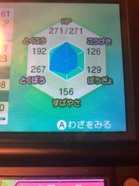 ポケモン剣盾について初心者です ステータス画面のグラフの見方がわかりません 紫 Yahoo 知恵袋