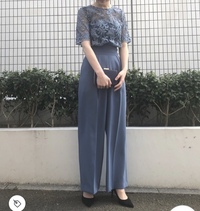 義理の妹の結婚式の服装についてお聞きします このサロペットタイプのパ Yahoo 知恵袋