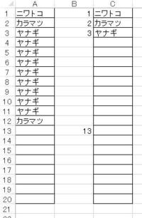 Excelので見た目は空白だが関数が入っているセルをカウントさせない式を Yahoo 知恵袋