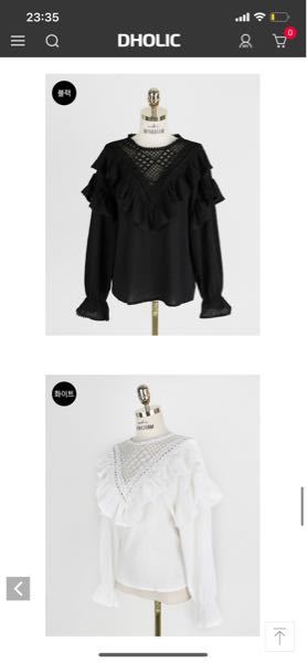 パーソナルカラー春です。 - ブラックとホワイトどちらが良いでしょ 