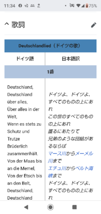 ドイツ語welt どうして女性名詞なのに ナショナルアンセムの歌詞は Yahoo 知恵袋