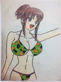 こち亀が大好きな皆様に質問です こち亀の原作漫画では擬宝珠纏の水着姿 Yahoo 知恵袋