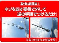 クルマ用の売っているショートアンテナが洗車機かいたずらで外のゴムみたいな Yahoo 知恵袋