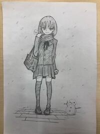 イラスト評価お願いします オリジナル絵 全身 シャーペン Yahoo 知恵袋
