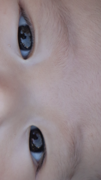 赤ちゃんの目は最初は一重だったけど 二重になったという方 いつ Yahoo 知恵袋