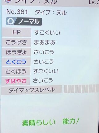 ポケモン剣盾 タイプヌルの厳選をしていたんですがこれでいい Yahoo 知恵袋