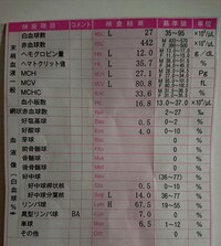 血液検査結果の見方に詳しい方 よろしくお願いいたします 2歳の Yahoo 知恵袋