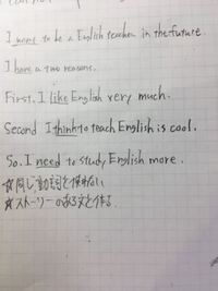 英作文で将来の夢について6文以上で表現という宿題があるのですが全く分か Yahoo 知恵袋