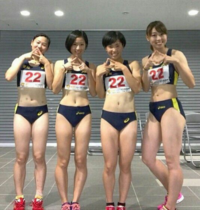 女子陸上のユニフォームって下着は来てるんですか Yahoo 知恵袋