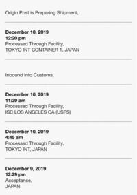 先日 日本からemsでアメリカに荷物を送って追跡してみたのですが 日本郵 Yahoo 知恵袋