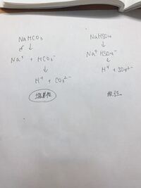 化学得意な人教えてください なぜ炭酸水素ナトリウム Yahoo 知恵袋