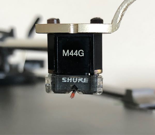 shure m44g ジャンク扱い 今使っているカートリッジ(SHUREのM44G)のカンチレバーが、写真