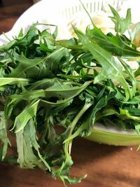 鍋にこの野菜を入れたんですが、春菊とは違う変な独特な匂いがしたんですがこの野菜はなんですか？ 