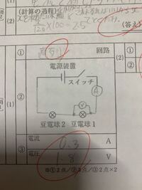 今日理科のテストがあったのですが この画像の回路図記号を 豆電球 と Yahoo 知恵袋