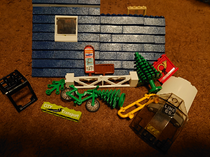 LEGOの説明書に画像だけ載ってて、作り方が載ってないのがある 