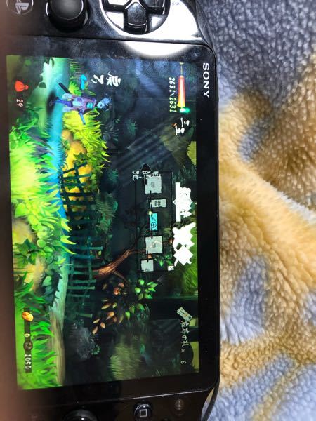 Psvitaで久し振りに朧村正を遊んでいるんですけど 画面の右下にあるの Yahoo 知恵袋