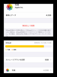 Iphoneの 写真 の 書類とデータ について質問です 現在 64gb Yahoo 知恵袋