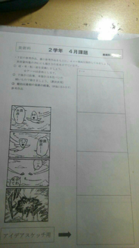 漢字をどんどん変形させて４コマ漫画を明日美術の時間につくるのですが 何 Yahoo 知恵袋