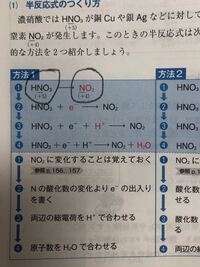 高校化学基礎 半反応式 についてです どうしてhno Yahoo 知恵袋