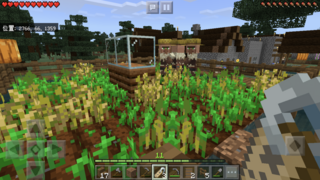 自動 農場 マイクラ