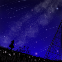 こういう夜空 星空 の描き方を教えてください こういう色合いの夜空が描きたいで Yahoo 知恵袋