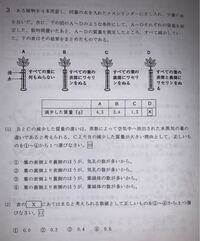 中学理科の植物蒸散の問題で 2 が分かりません 茎 葉の裏表か Yahoo 知恵袋