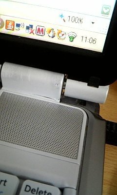 ノートパソコン接続部分の亀裂について。 - 現在、ノート ノートパソコン接続部分の亀裂について。 - 現在、ノート