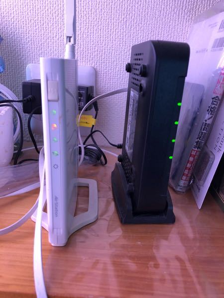 Wifiルーターについて 左側のルーター 親機 を新しいものに買 Yahoo 知恵袋