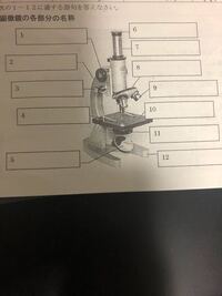 光学顕微鏡の各部分の名称教えて下さい お願いします Yahoo 知恵袋