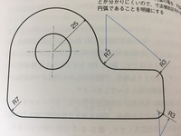 製図についてですが 完全な左右対称でなくても中心線は入れるの Yahoo 知恵袋