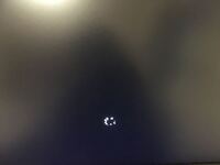 再起動したらずっとくるくる真っ黒い画面ででてしまいます10時間 Yahoo 知恵袋