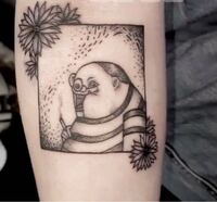 この絵画のタトゥーは誰のなんていう作品ですか Yahoo 知恵袋