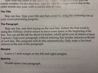 英語のパソコンでの文章の書き方について 画像の Theparagraph Yahoo 知恵袋