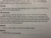 英語のパソコンでの文章の書き方について 画像の Theparagraph Yahoo 知恵袋