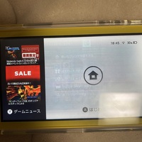 Switchliteの液晶が破損した模様です。これはバックライトが故障