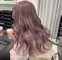 ブリーチ2回で画像のようなピンクが強すぎない ピンクベージュの髪色にした Yahoo 知恵袋