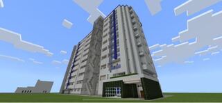 Minecraftでマンションを建築してみたんですけど 完成度の評価お願 Yahoo 知恵袋