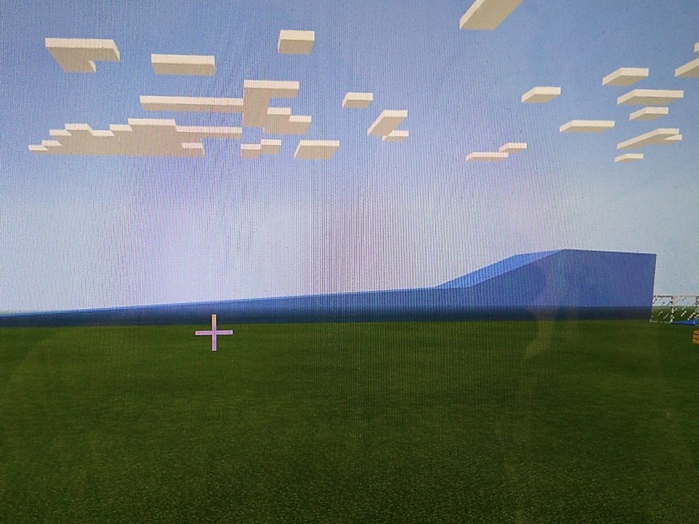 Minecraft初心者です 画像のように水を浮かせたいです どのコマンドをど Yahoo 知恵袋