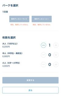 ディズニーチケットを間違えて大人で買ってしましました 中人に変 Yahoo 知恵袋