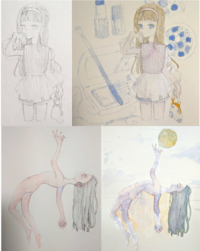 イラストのアドバイスを下さいいつも線画までは上手くいくのですが着彩をする Yahoo 知恵袋