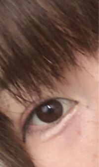 こんばんは 自分は少しつり目です つり目の方でこれをした Yahoo 知恵袋