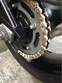 ワコーズのチェーンルブを塗った後このように白いまんまなんですが こういう Yahoo 知恵袋