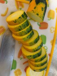 ズッキーニ オーラム の実が黄色と緑色のまだらになってきました モザイ Yahoo 知恵袋